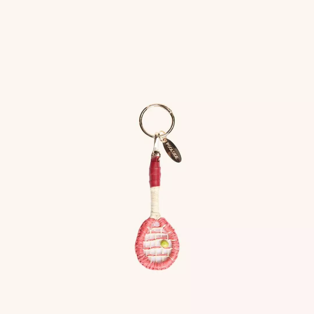 The Tennis Racquet Bag Charm