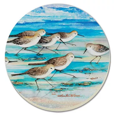 Thirtystone Ocean Shore Birds 4 Pack Coaster Set