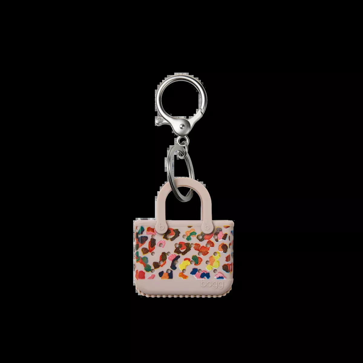 Tiny Tote Keychain - Neon Jungle