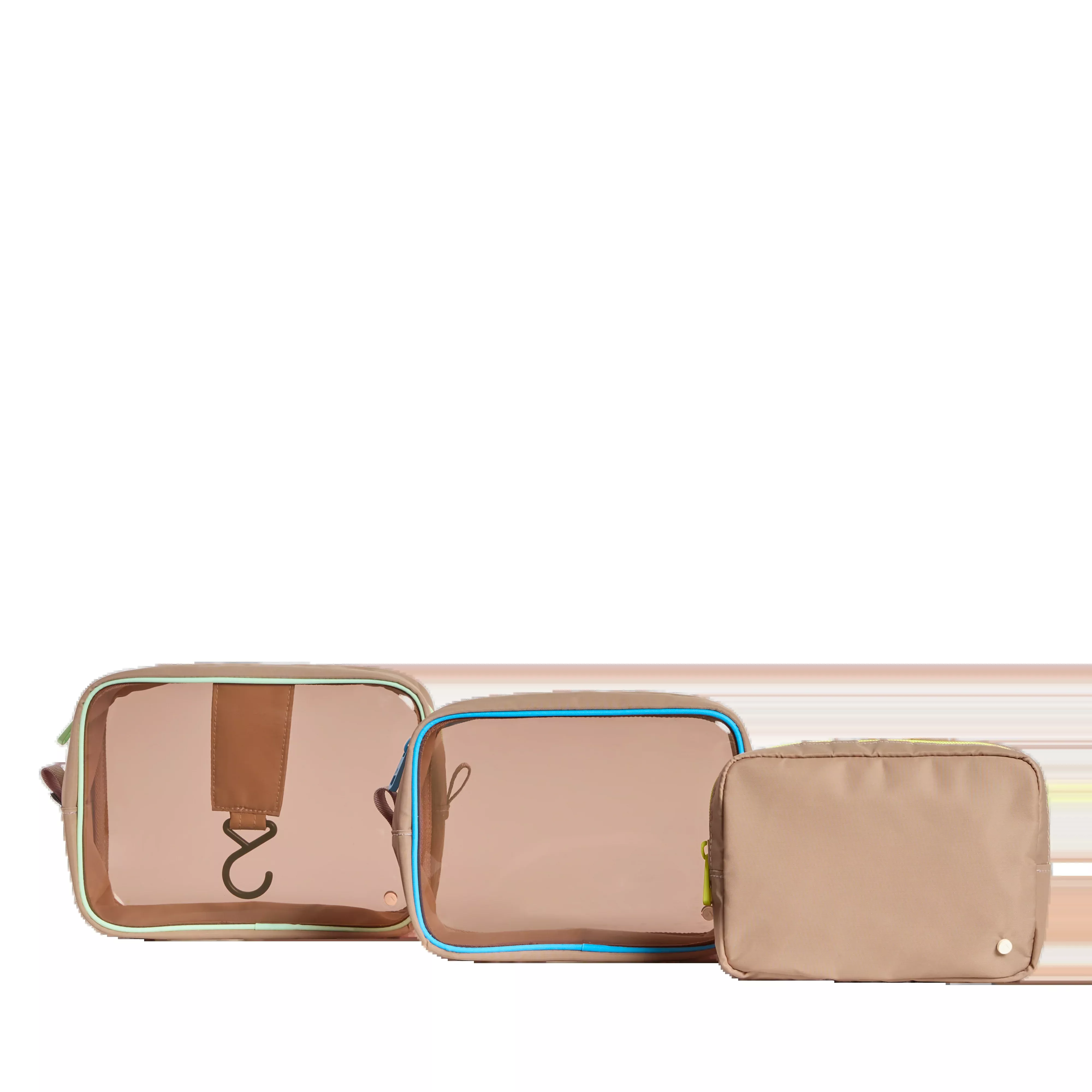 Travel Pouch Set of Three