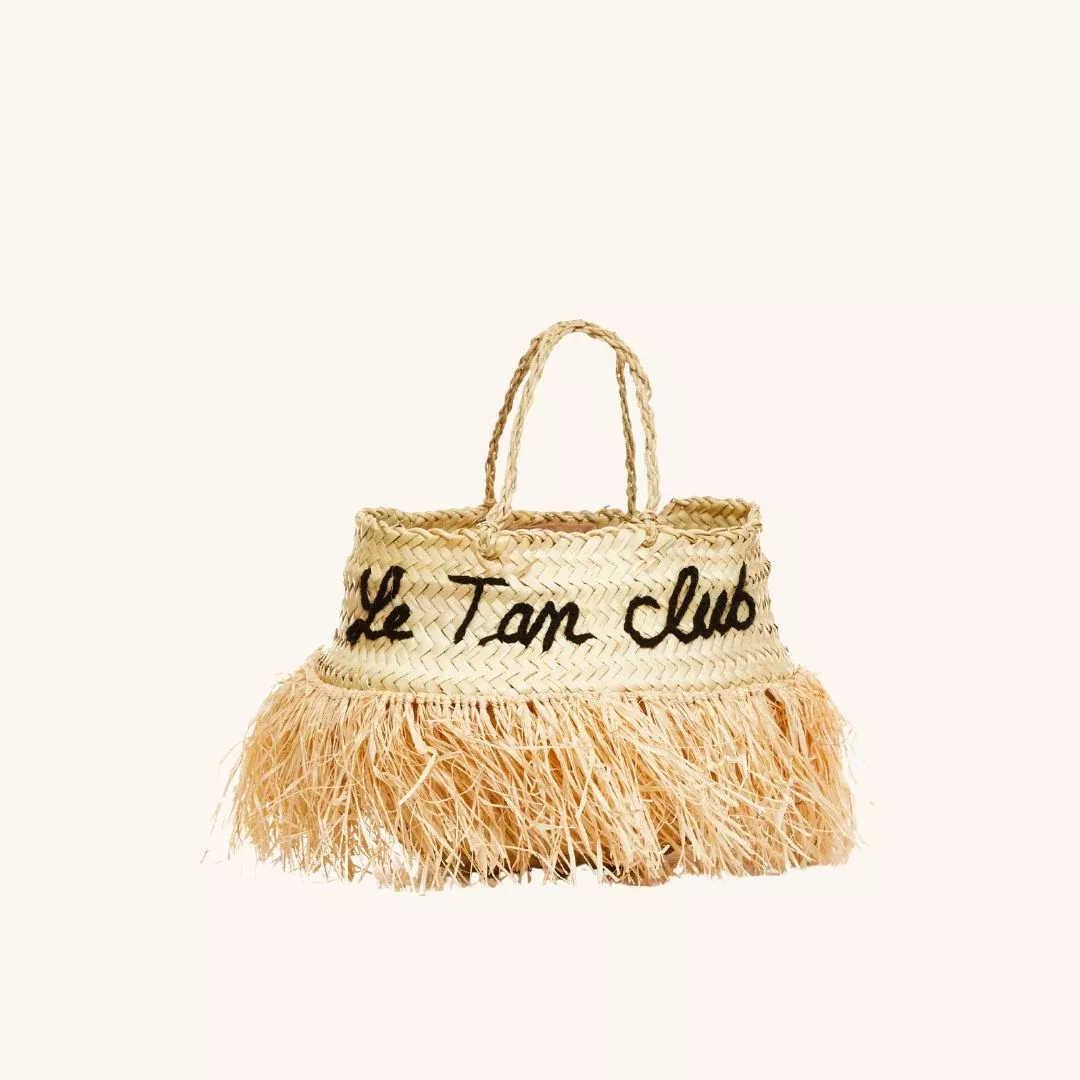 The Tropical Fringe Basket