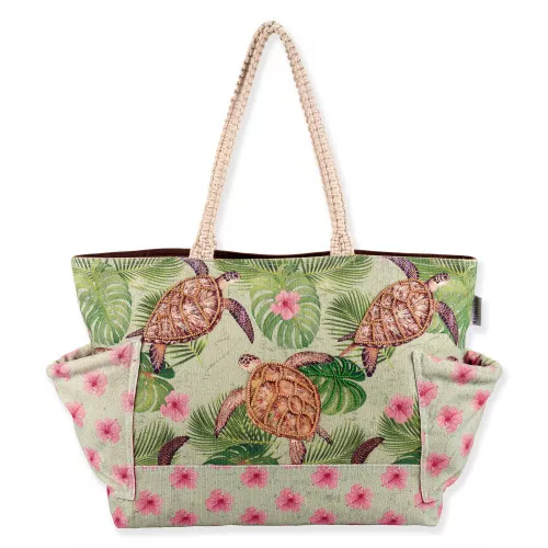 Turtle Tropical | Oversized Tote | Guy Harvey | GH5480