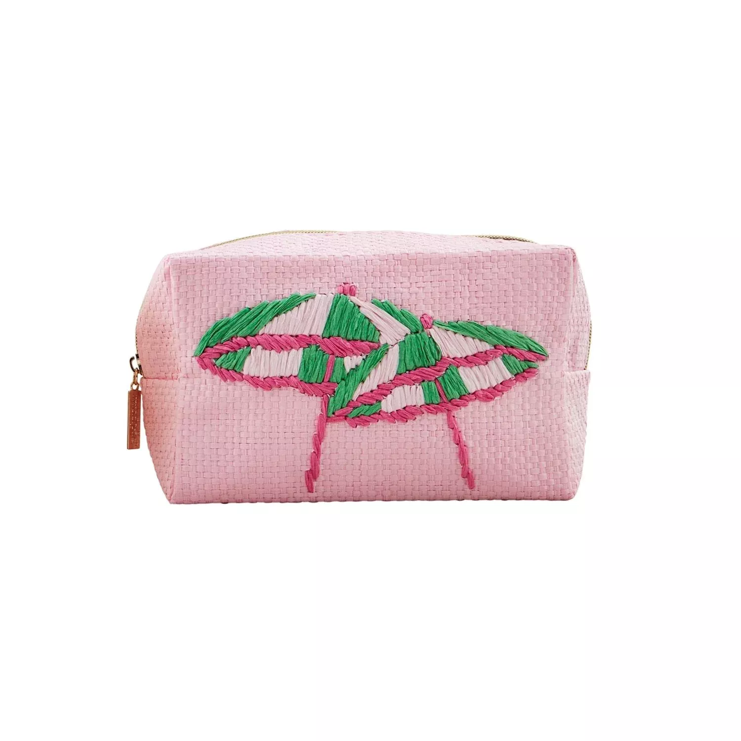 UMBRELLAS PINK WOVEN ICON CASE