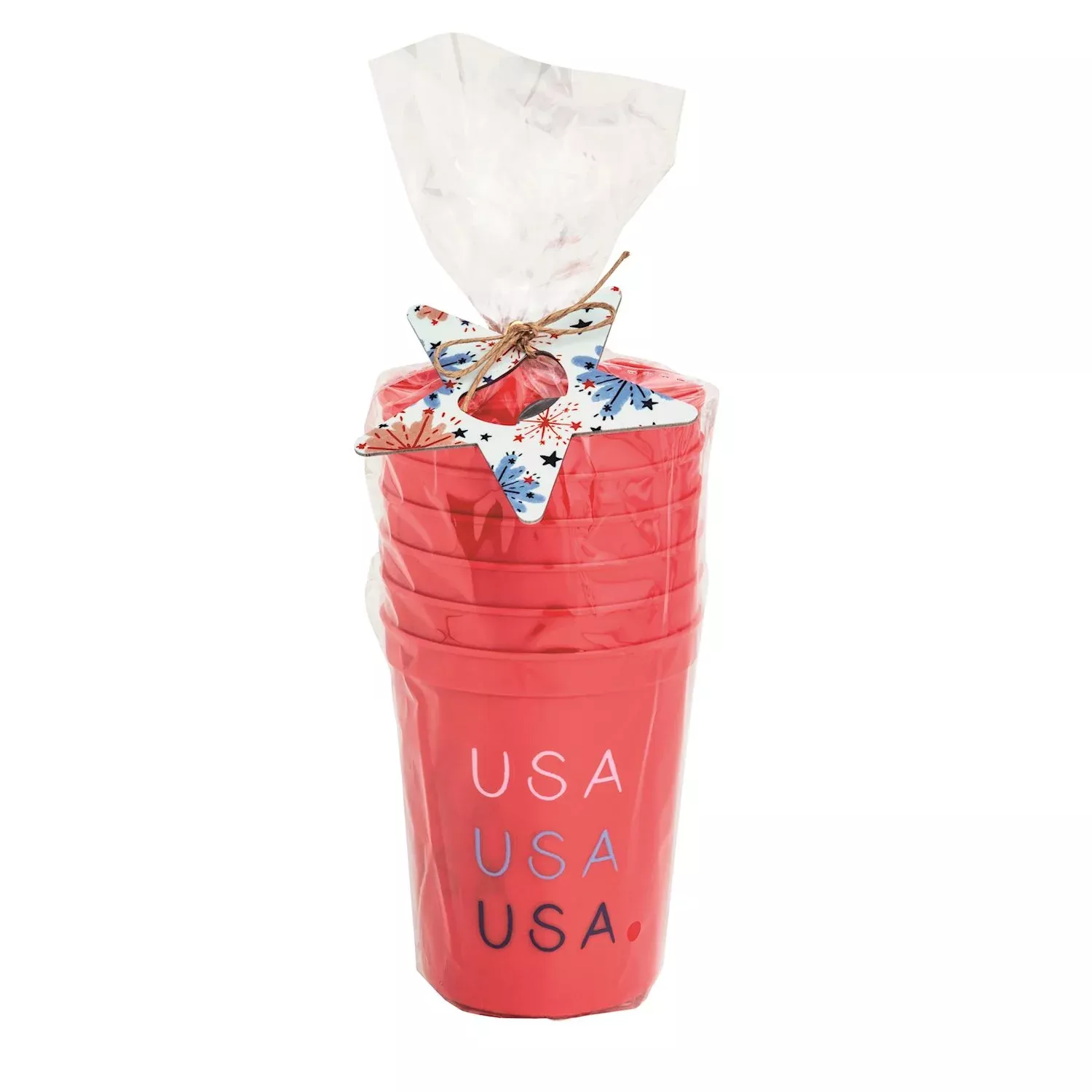 USA RED AMERICANA PARTY CUP