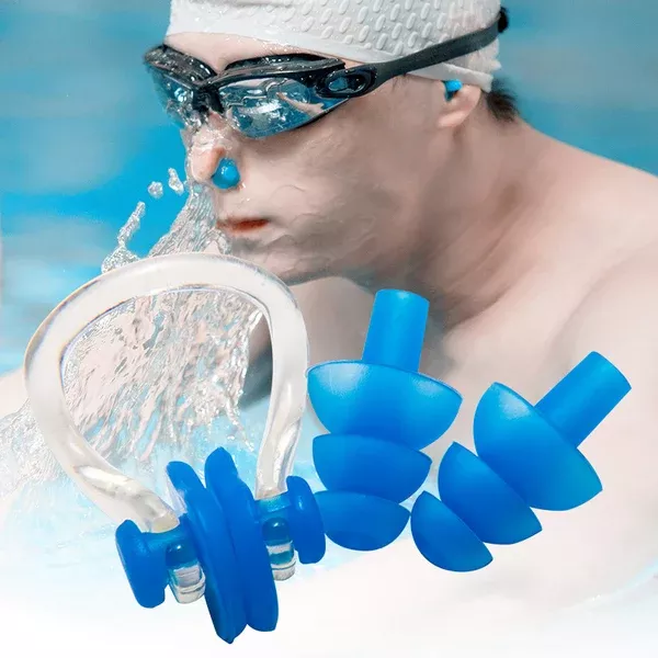 VERTVIE Earplugs For Swimming Set