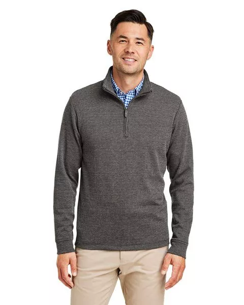 vineyard vines K004693- Grey Harbor- Bluffs Quarter-Zip Pullover