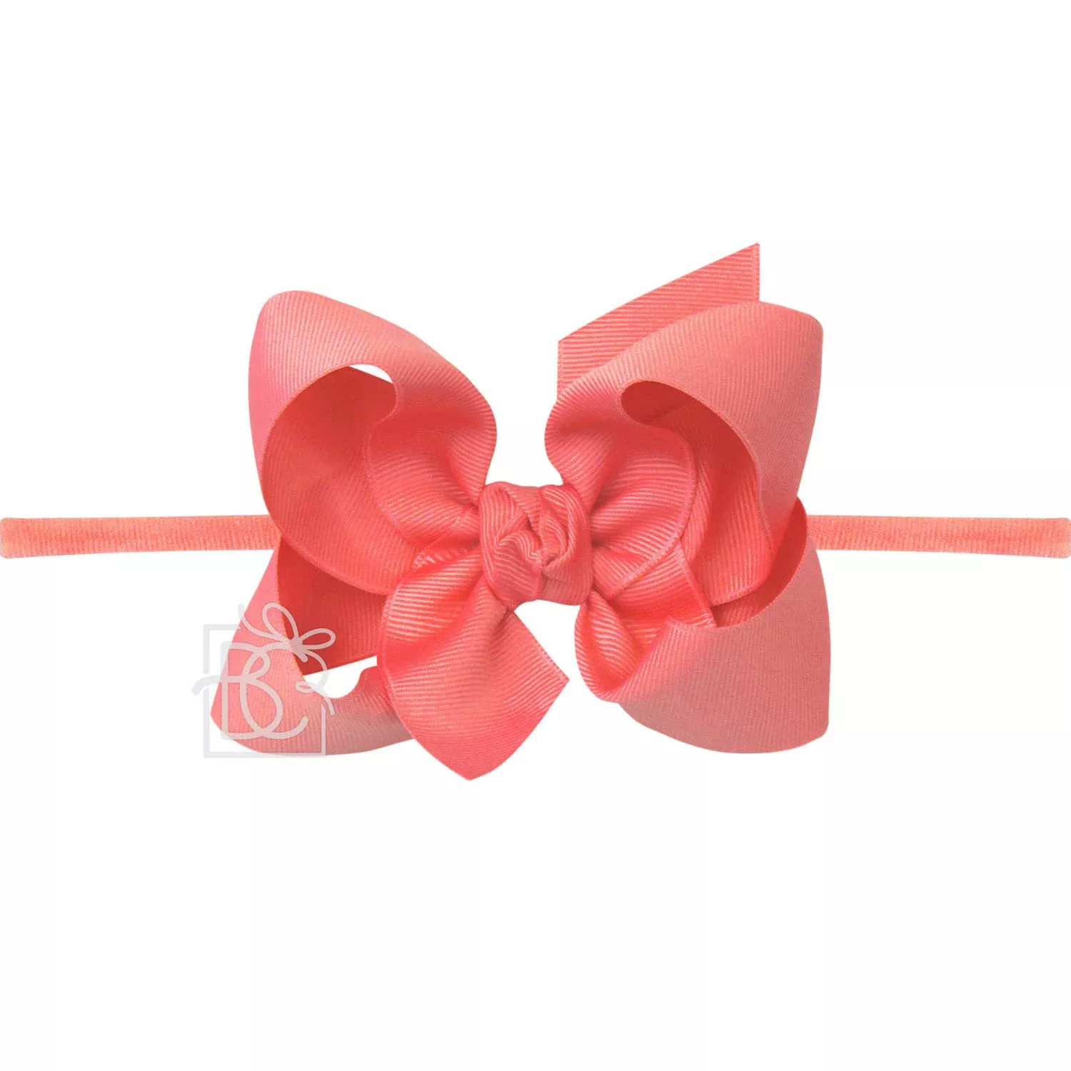 WATERMELON PANTYHOSE HEADBAND WITH BOW