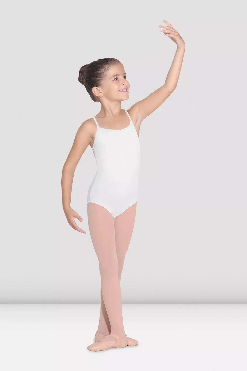 WHITE BASIC CAMISOLE LEOTARD