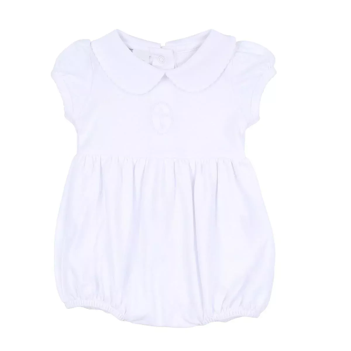 WHITE BLESSED COLLARED BUBBLE