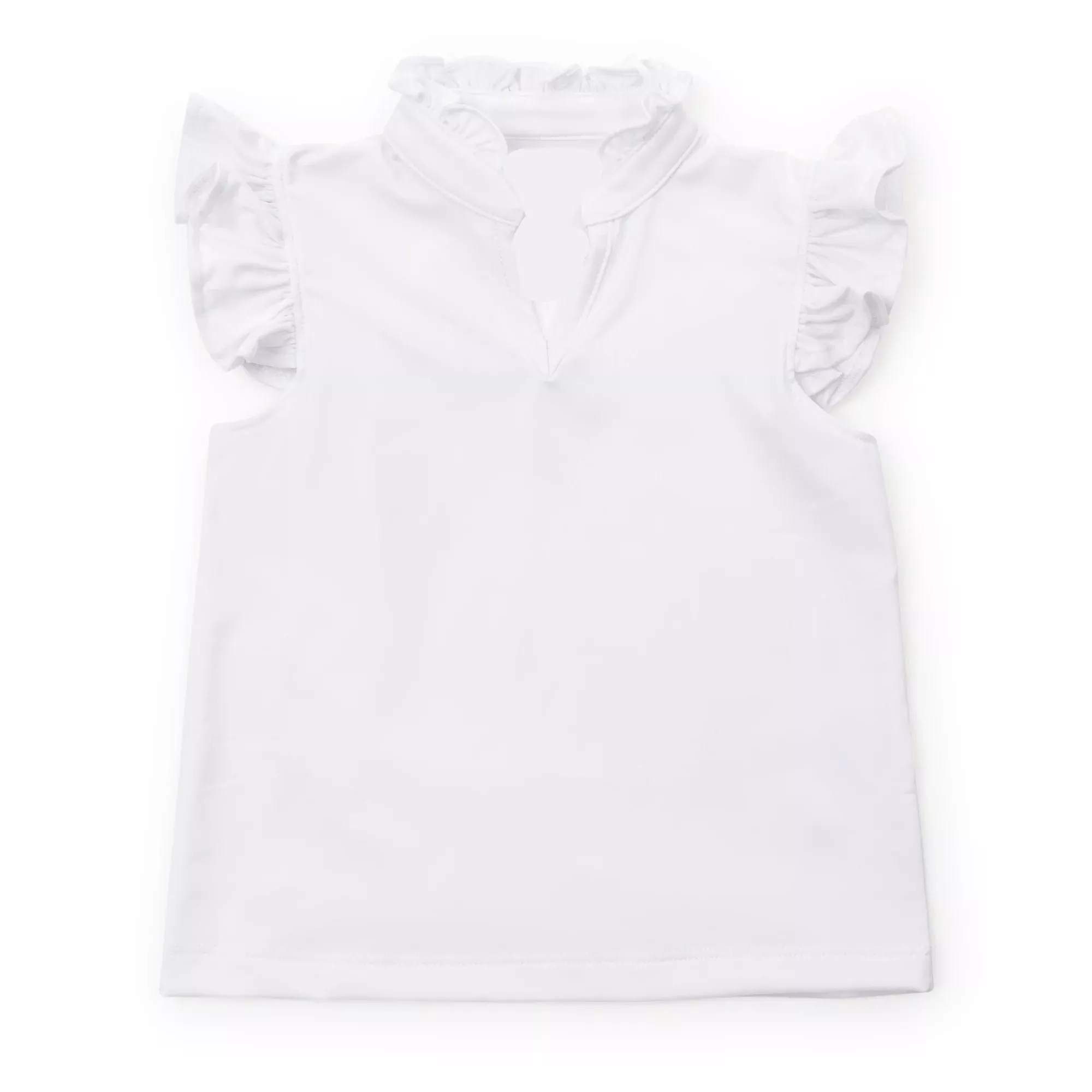 WHITE ELLIE PERFORMANCE TOP