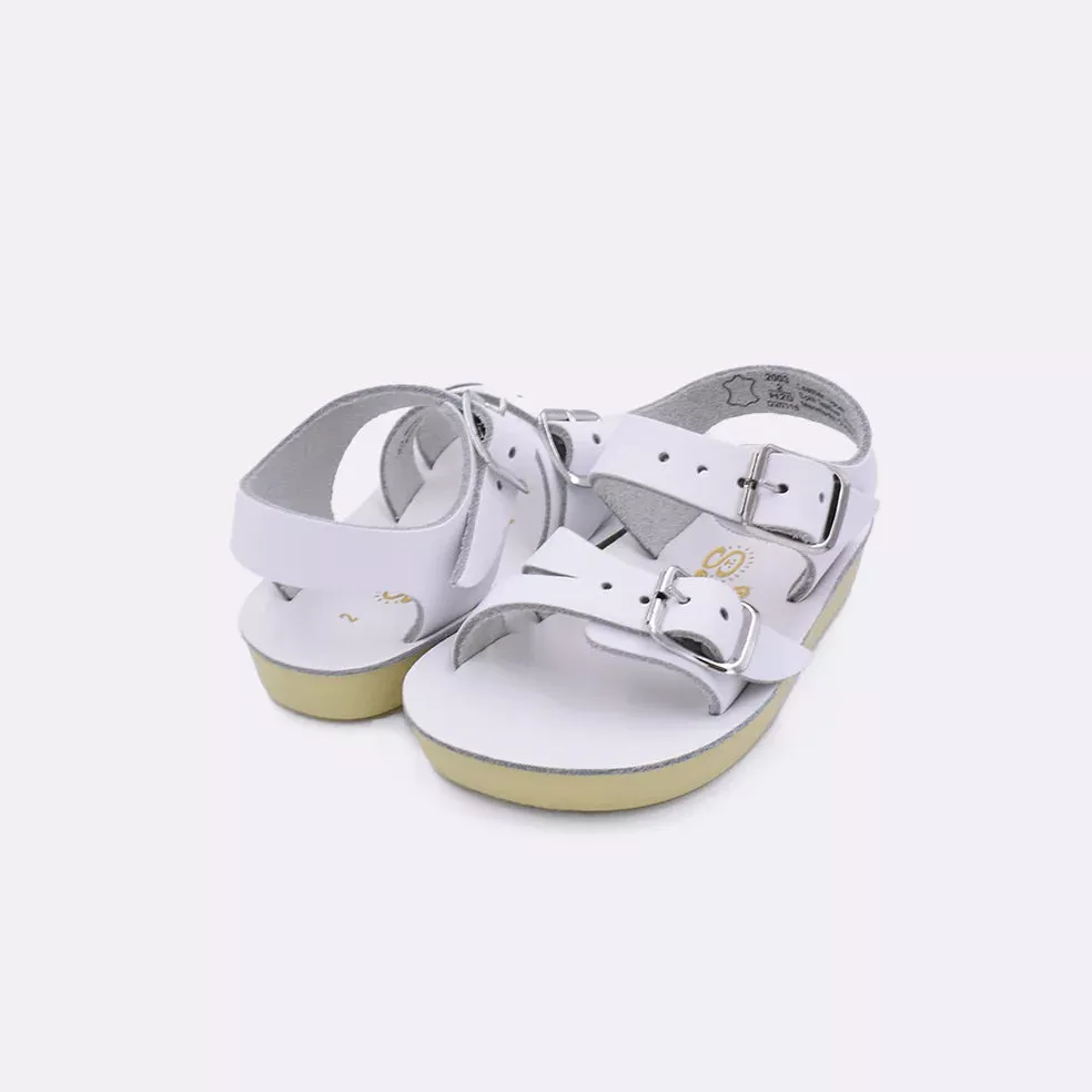WHITE SUN-SAN SEA-WEE SANDAL
