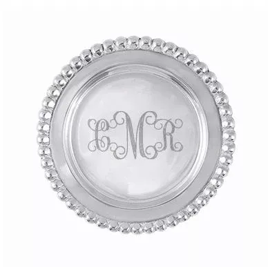 WILLIAMSON/MARLOWE: BEADED WINE COASTER