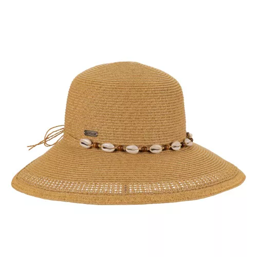 Womens Backless Hat | Adjustable | UPF50+ | Sun N Sand | HH3239 B