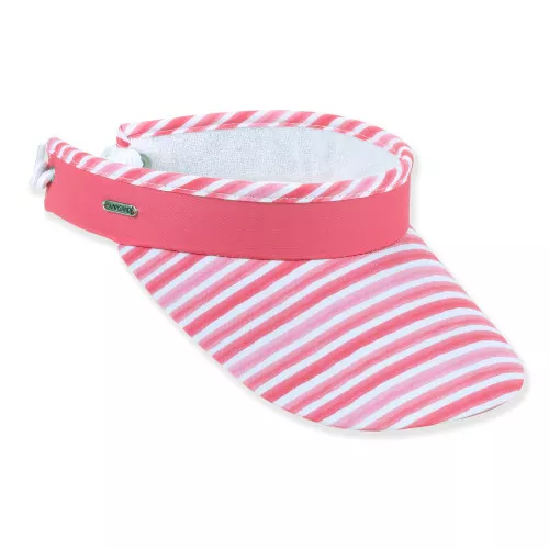 Womens Visor | Adjustable Coil Sizer | UPF 50+ | Sun N Sand | HH3652