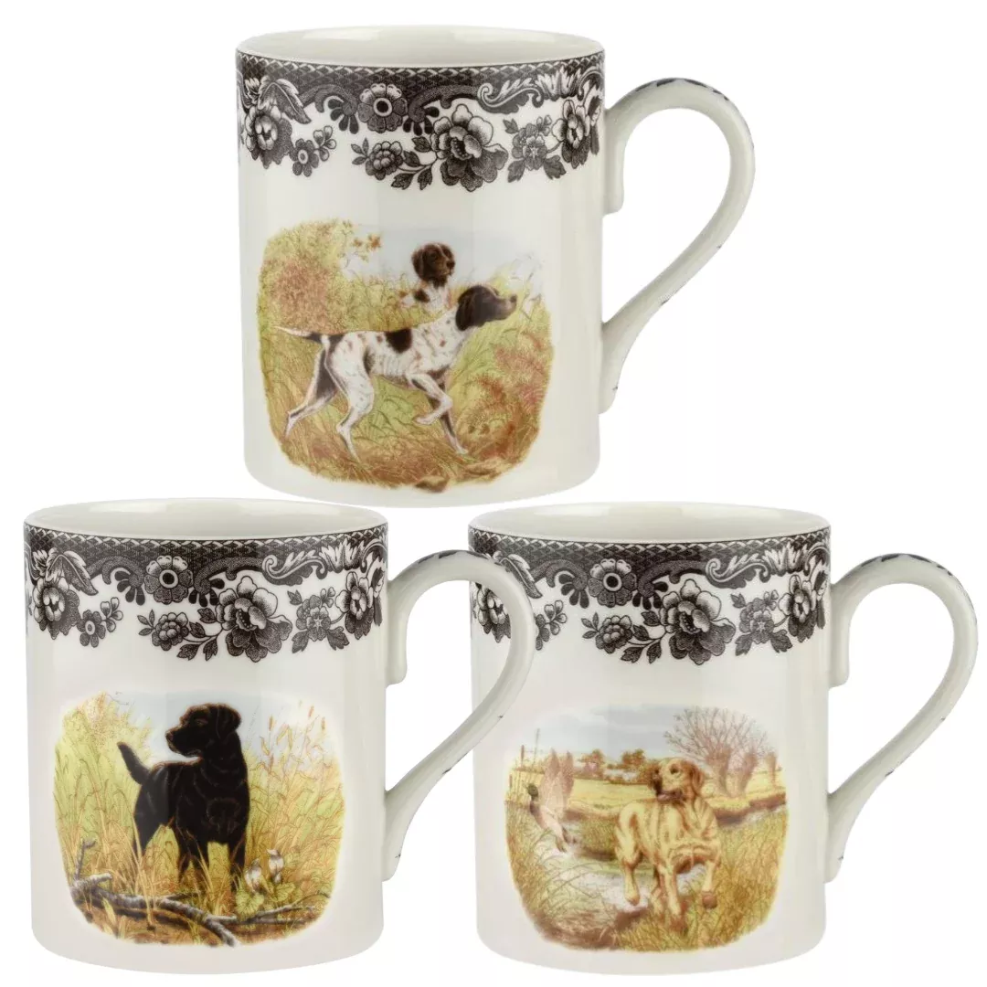 WOODLAND DOGS MUG, 16oz.