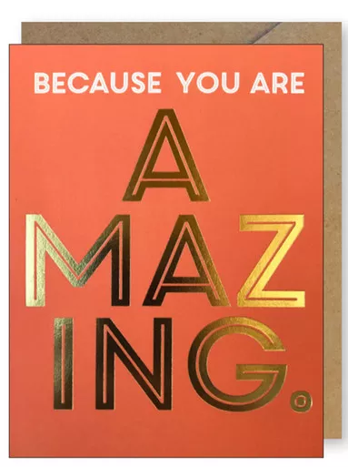 You Are Amazing Gift Card