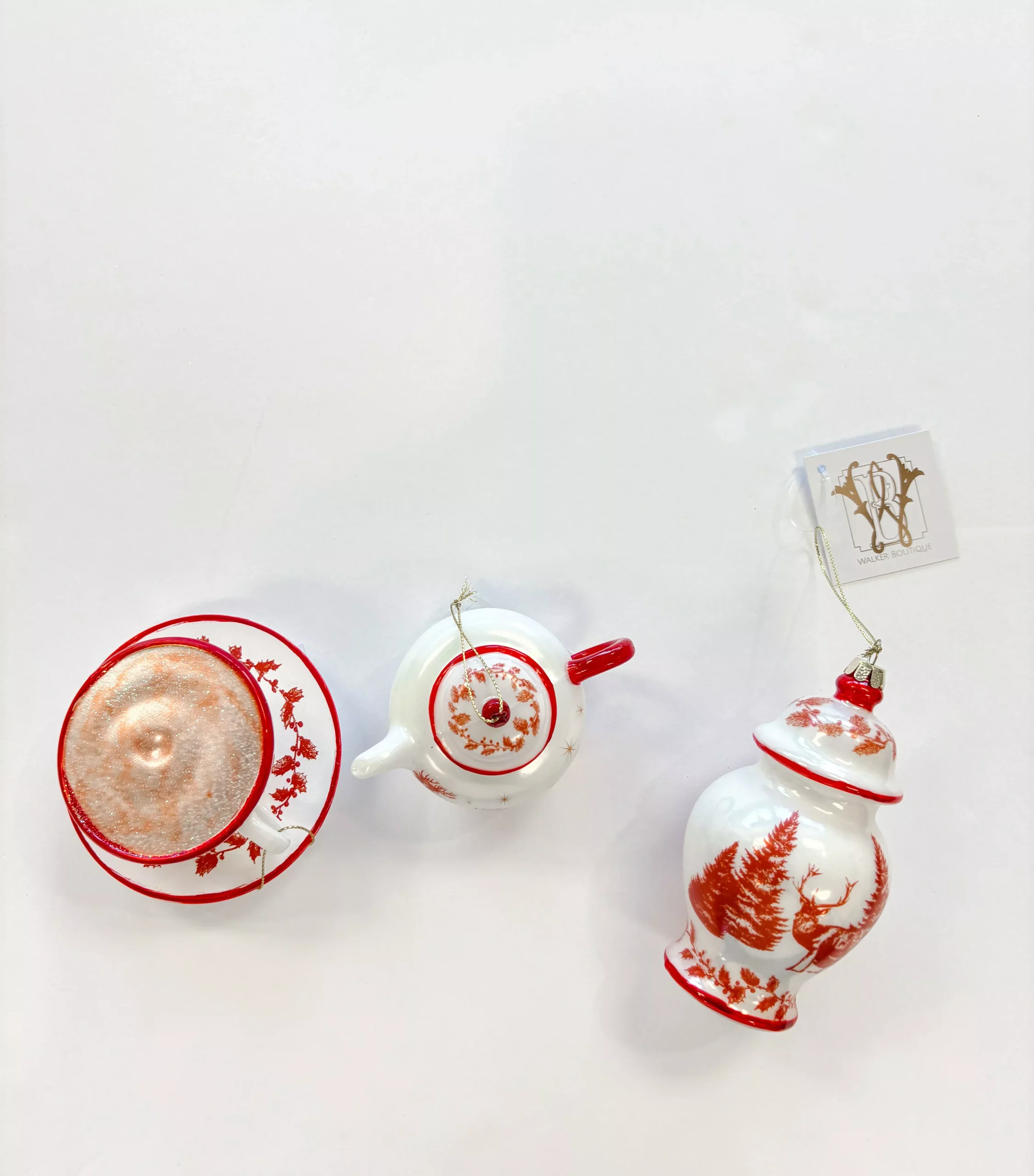 YULETIDE CHINOISERIE ORNAMENT