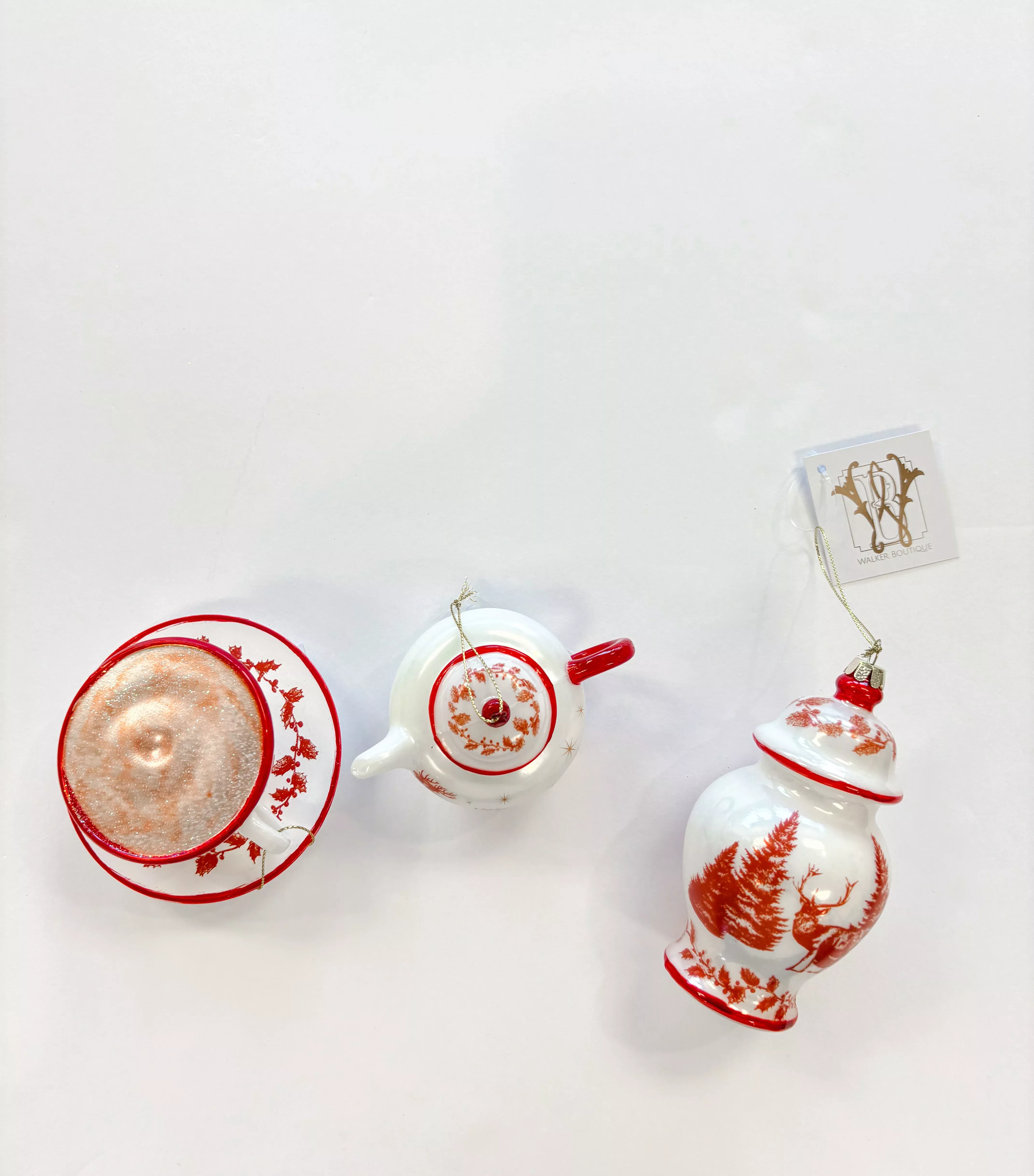 YULETIDE CHINOISERIE ORNAMENT