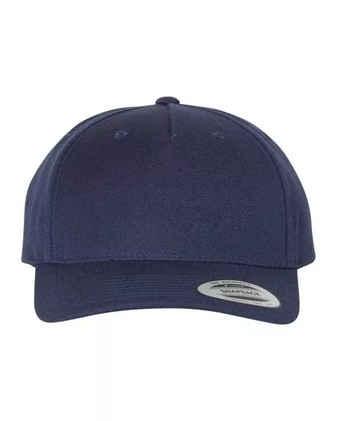 Yupoong 5789M- Heather- Classic Premium Snapback Cap
