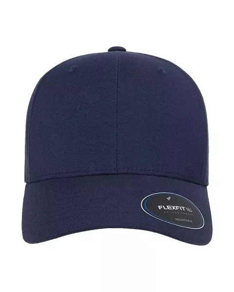 Yupoong 6110NU- White- Flexfit Nu Adjustable Cap